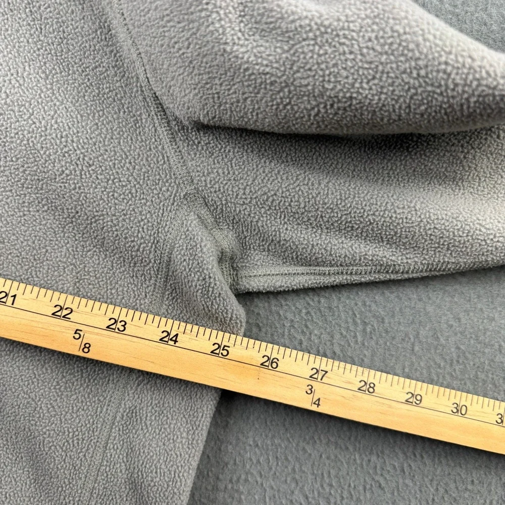 The North Face Mens XL Gray TKA 100 1/4 Zip Fleece Pullover Sweater Long Sleeve
